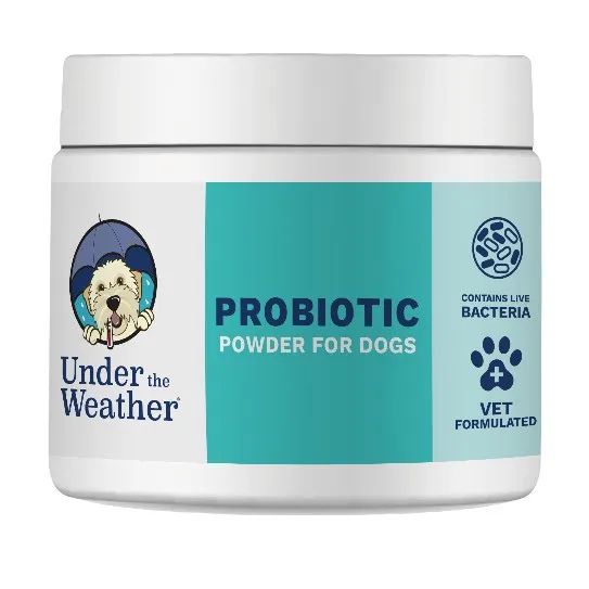4.23oz Under the Weather Dog Probiotic Powder - Supplements